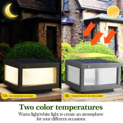 Solar Wall Light With Dimmable LEDs Unavailable Platforms- Temu WEM Support (www.WEM.support)