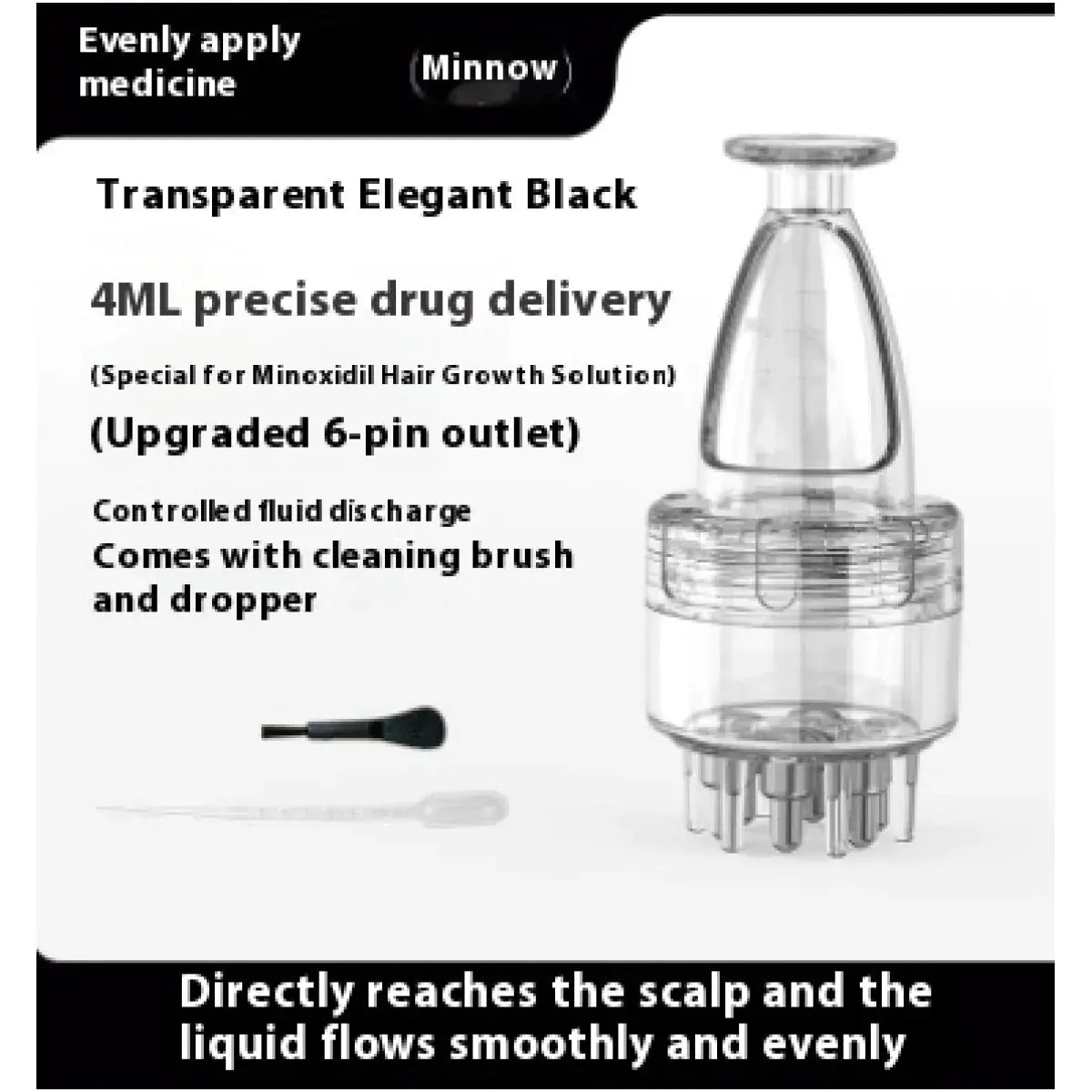 Peine Fortificador Capilar y Aplicador de Tratamiento HejK.com Marketplace LLC