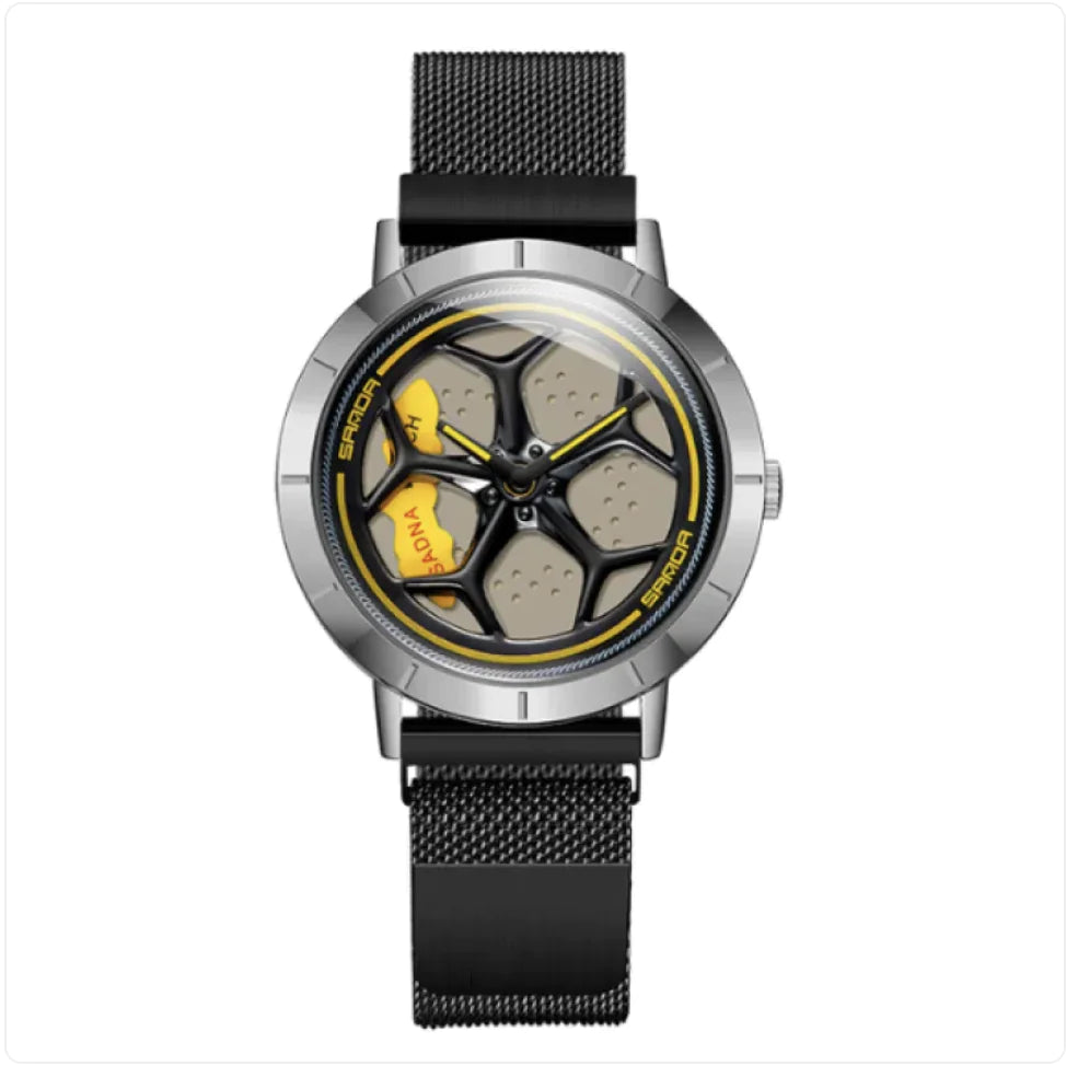 Sanda Wheel Quartz Watch HejK.com