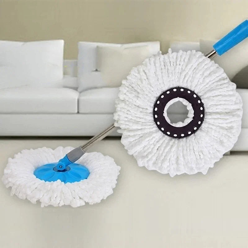 6 Pack Replacement Microfiber Mop Head Refill 360° Spin Easy Cleaning For Mop WEM Support (www.WEM.support)