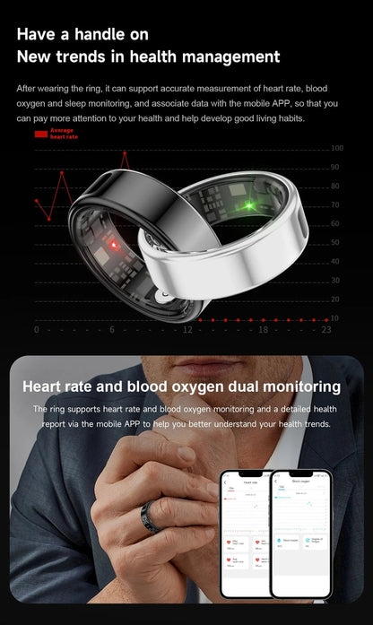 Smart Touchscreen Flip Ring HejK.com