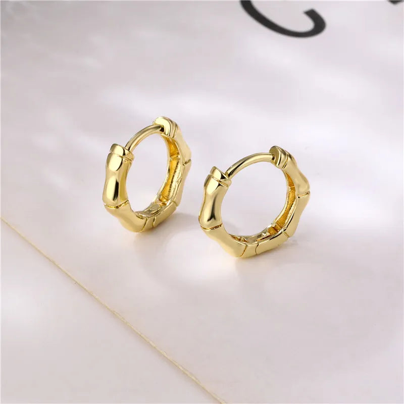 Simple Hexagonal Wild Personality Fashionable Earrings WEM Support (www.WEM.support)