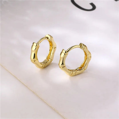 Simple Hexagonal Wild Personality Fashionable Earrings WEM Support (www.WEM.support)