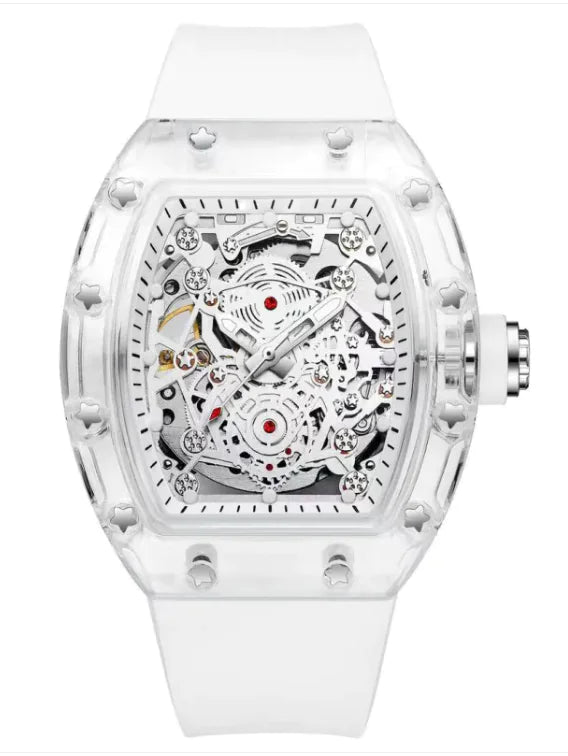 Men's New Automatic Waterproof Hollow Mechanical Watch WEM Support (www.WEM.support)