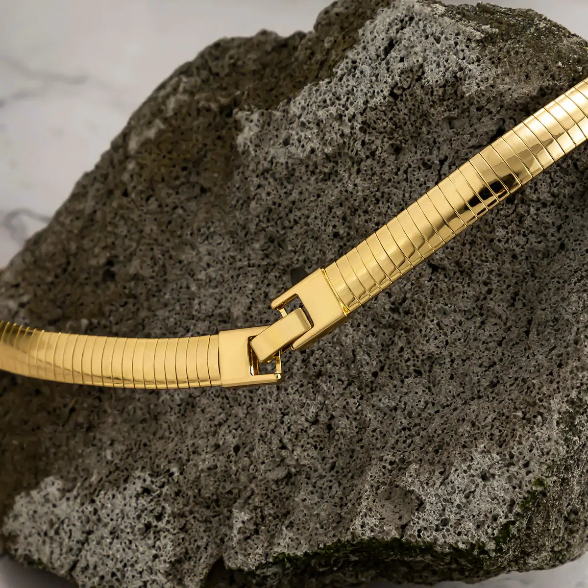 Thick Chains Short Choker Necklace WEM Support (www.WEM.support)