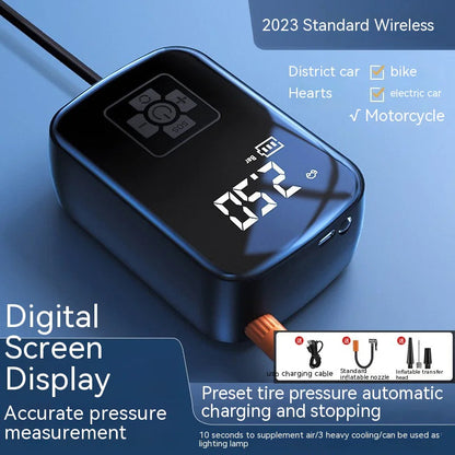 Portable Car Air Inflator WEM Support (www.WEM.support)