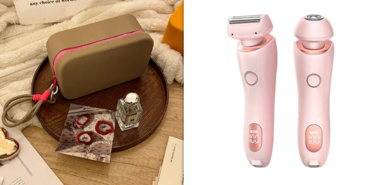 2 In 1 Hair Removal USB Rechargeable Trimmer WEM Support (www.WEM.support)