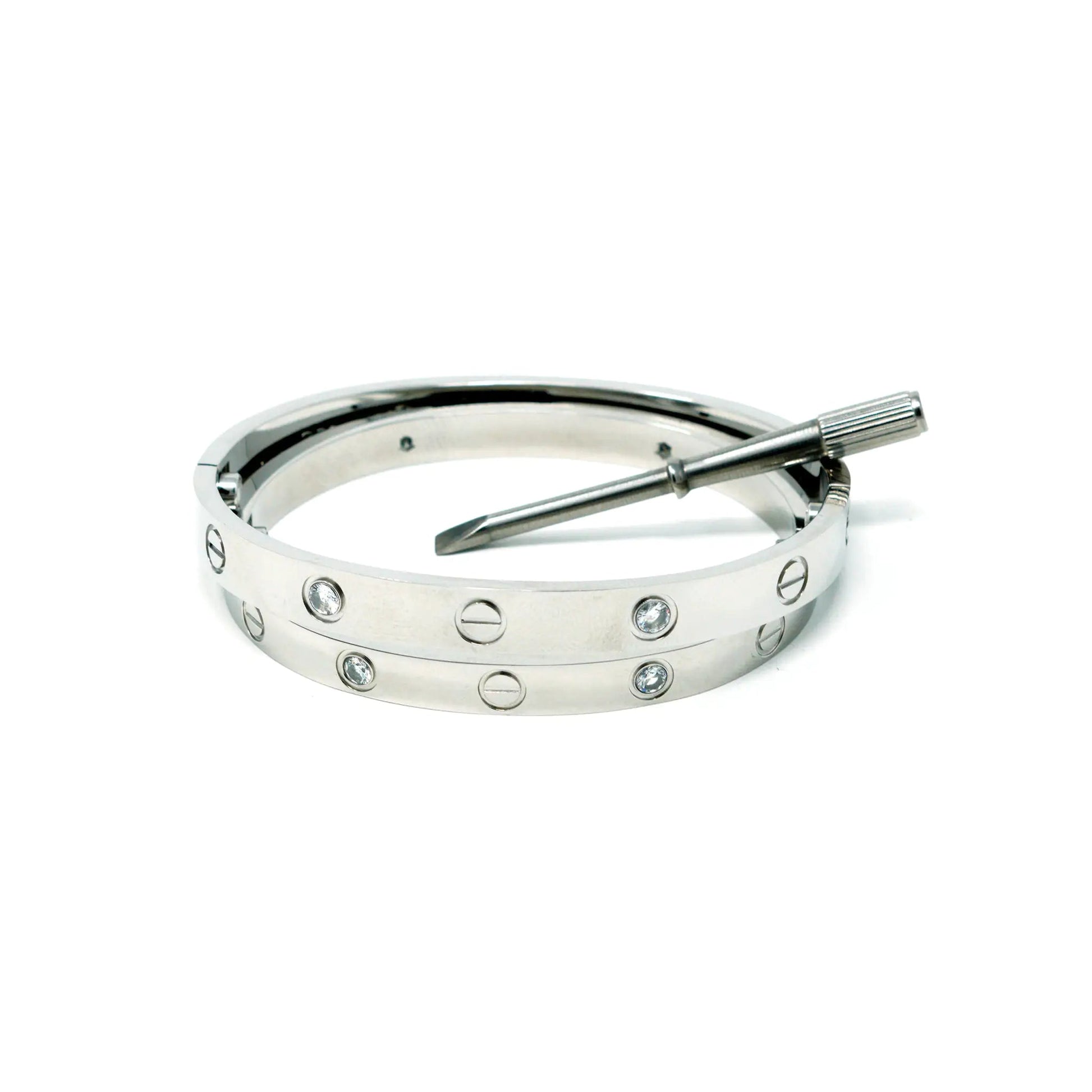 Silver Love Bracelet WEM Support (www.WEM.support)