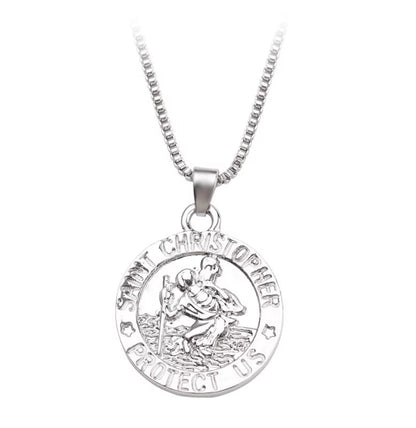 Saint Christopher Necklace WEM Support (www.WEM.support)