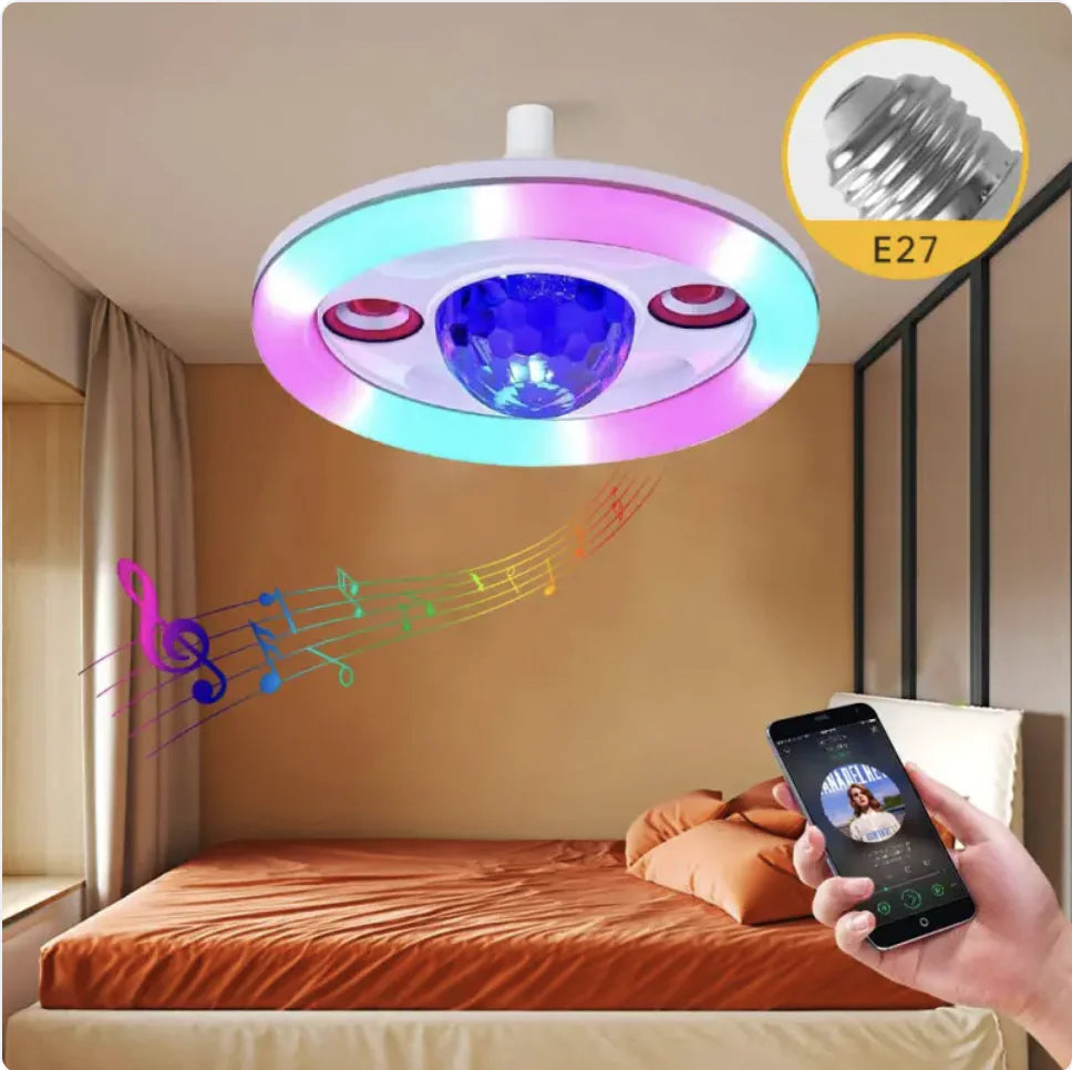 Bola de Luz de Palco LED com Bluetooth WEM Support (www.WEM.support)