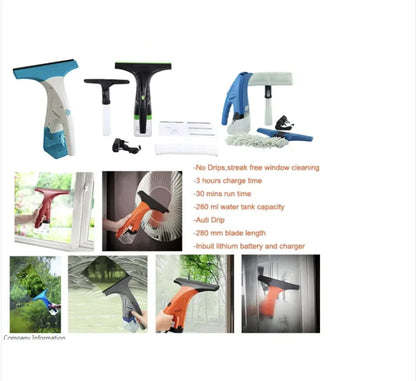 Electric Glass Washer & Window Cleaner WEM Support (www.WEM.support)