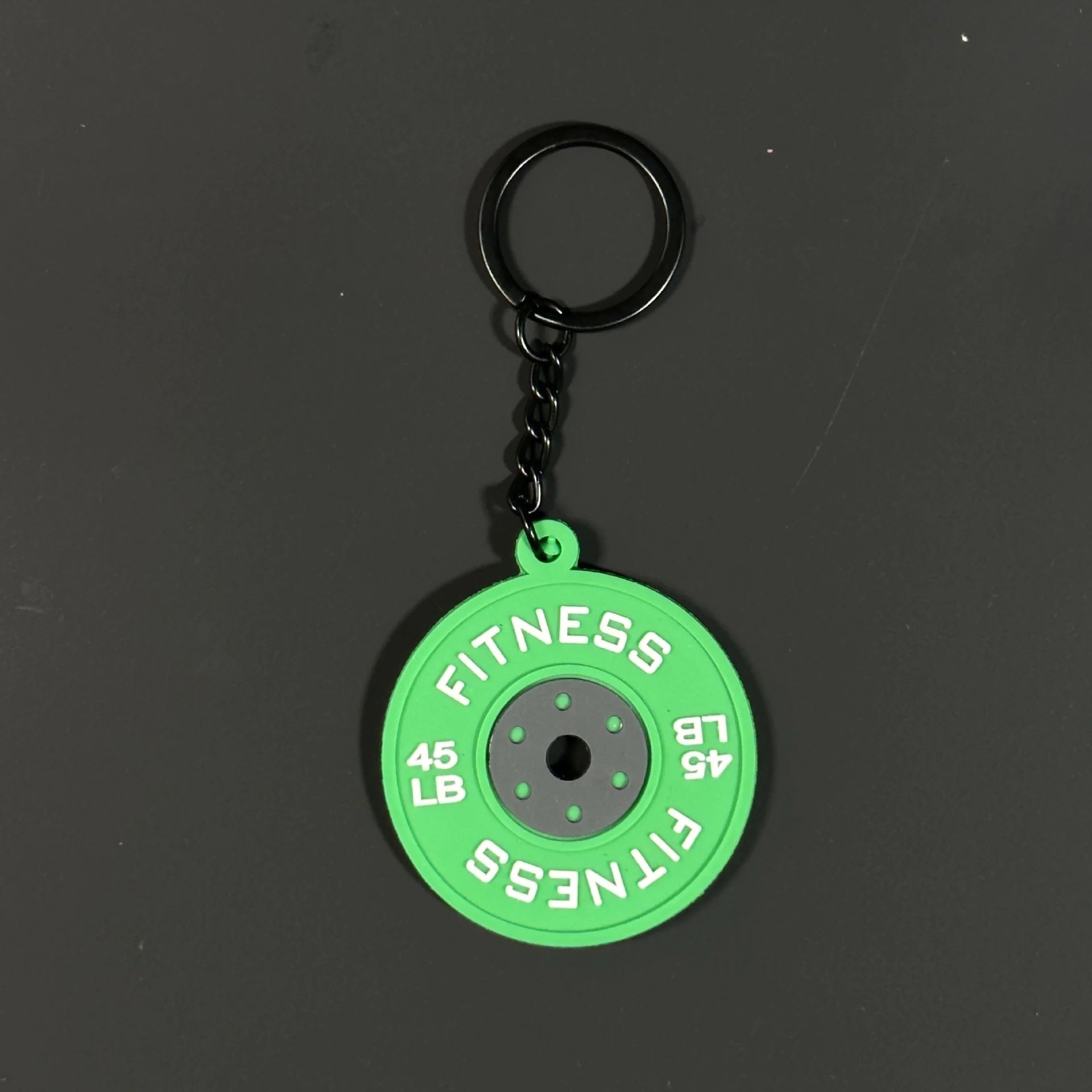 Mini Barbell Keychain HejK.com