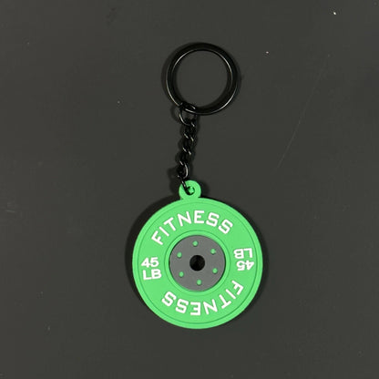 Mini Barbell Keychain HejK.com
