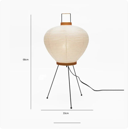 Simple Japanese Style Rice Paper Lantern WEM Support (www.WEM.support)