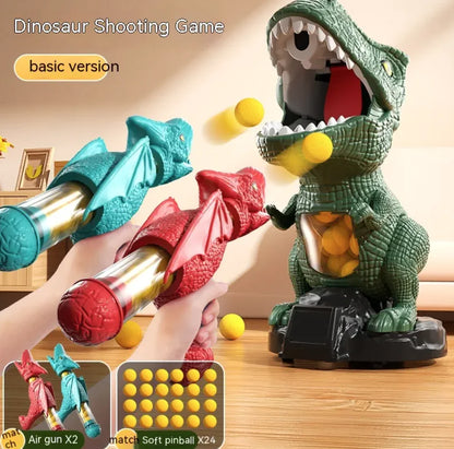 Dinosaur Shooting Air-Powered Soft Bullet Game
