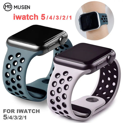 Soft Silicone Replacement Sports Strap WEM Support (www.WEM.support)