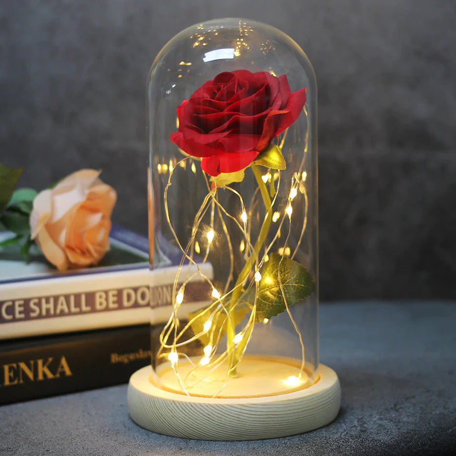 EternalGlow Rose Ornament WEM Support (www.WEM.support)