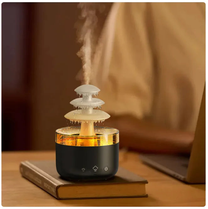 Cloud Rain Aromatherapy Humidifier WEM Support (www.WEM.support)