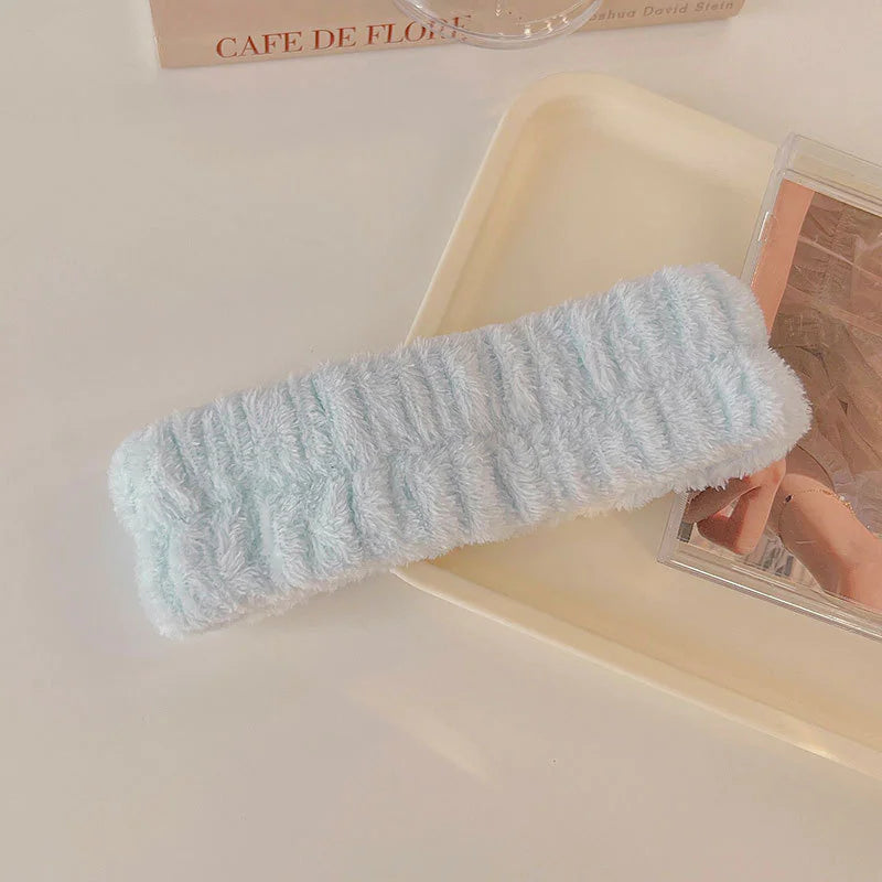 Rabbit Ear Face Wash Headband WEM Support (www.WEM.support)