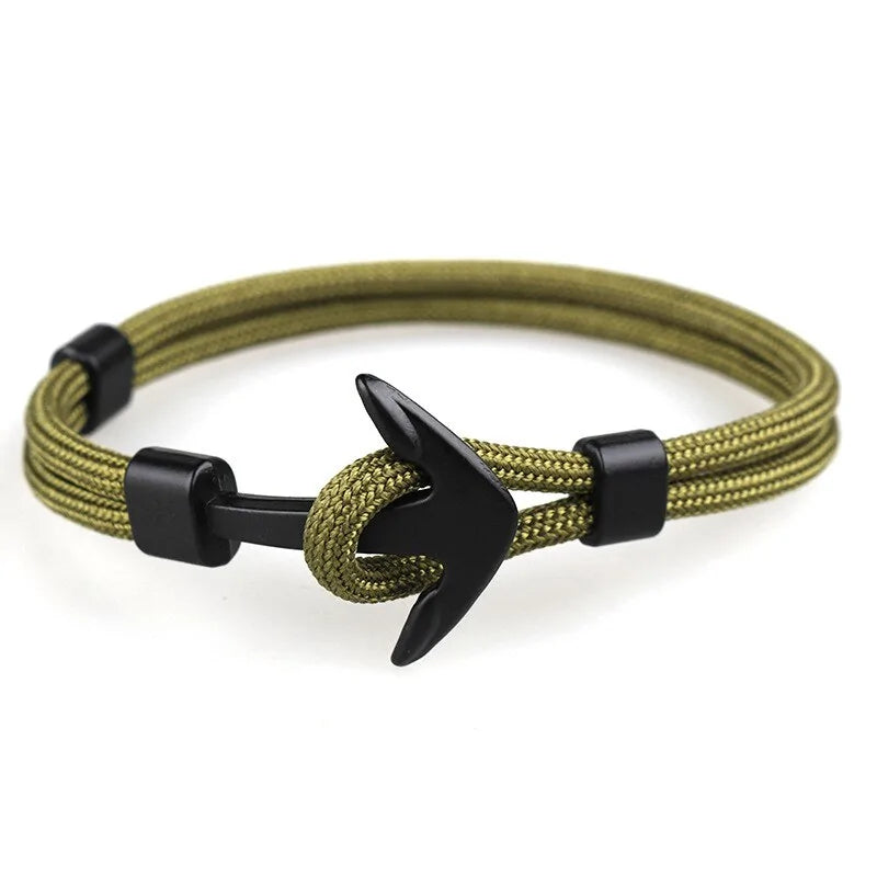 Paracord Whale Tail Hope Bracelet WEM Support (www.WEM.support)