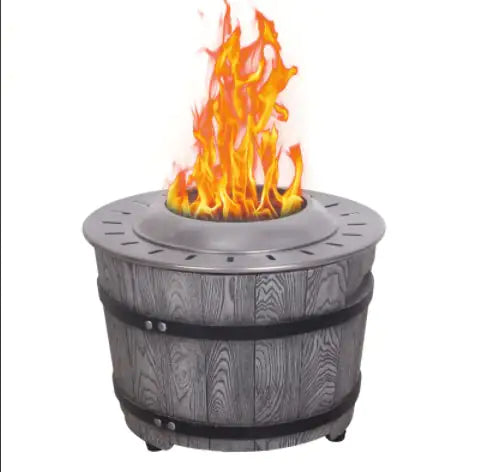 Smokeless Fire Pit Fueled By Wood Pelletsbrancheswood With A Woody Appearance WEM Support (www.WEM.support)