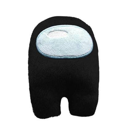 Pelúcia Fofa do Among Us com Música: Boneco Vermelho Pequeno e Fofo para o Natal WEM Support (www.WEM.support)