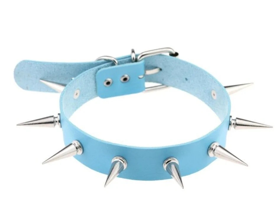 Spike Choker Necklace WEM Support (www.WEM.support)