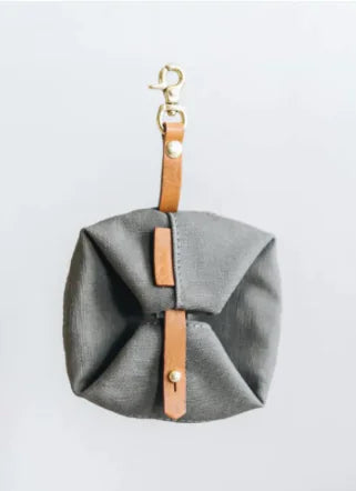 Folding Dog Bowl Canvas Dog Tableware Drinking Water Bowl Feeding Bowl Walking Dog Portable Pet Ration Bag WEM Support (www.WEM.support)