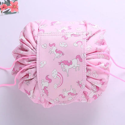Cosmetic Bag Professional Drawstring Makeup Case WEM Support (www.WEM.support)