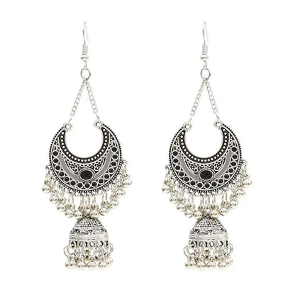 Egypt Vintage Silver Alloy Earrings for Women WEM Support (www.WEM.support)