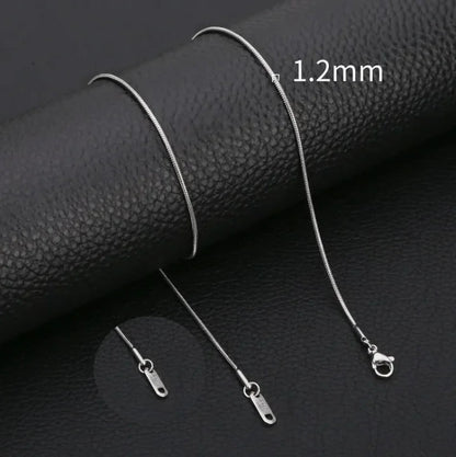 Serpent Curve Necklace WEM Support (www.WEM.support)