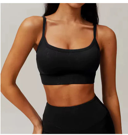 Bronzing Sports Back Support Bra