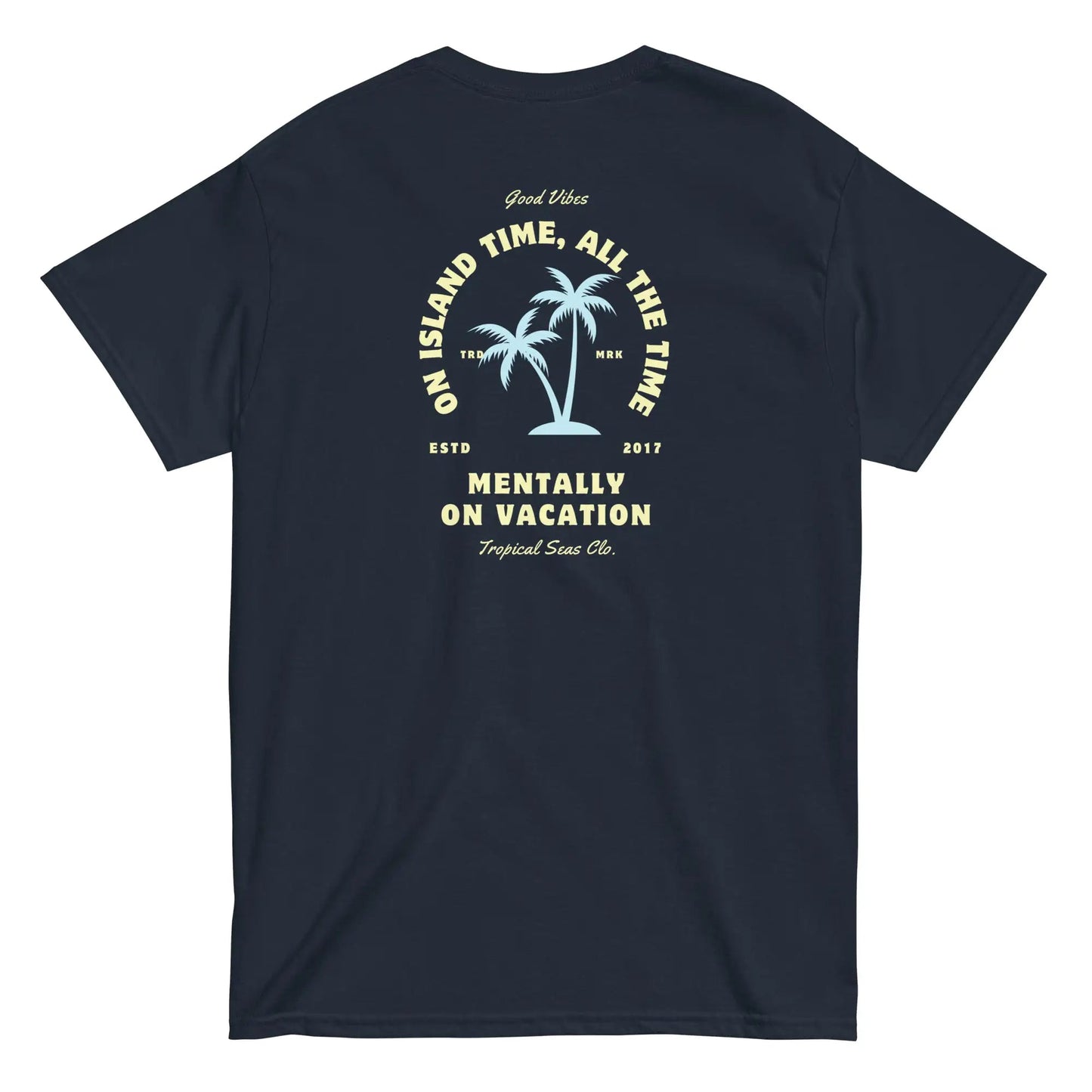 Men's Mental Beach Vacation classic tee WEM Support (www.WEM.support)