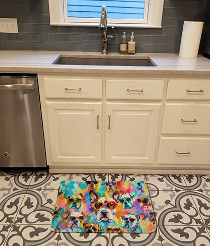 Boxer Hippie Dawg Memory Foam Kitchen Mat WEM Support (www.WEM.support)