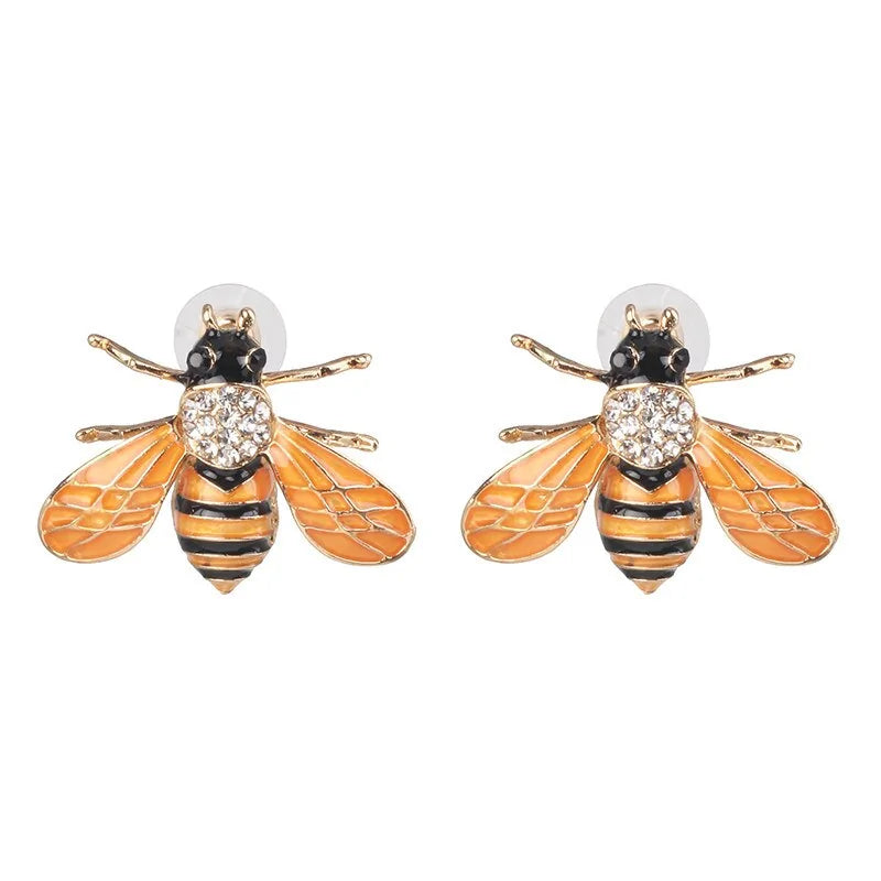 Bee Earrings WEM Support (www.WEM.support)
