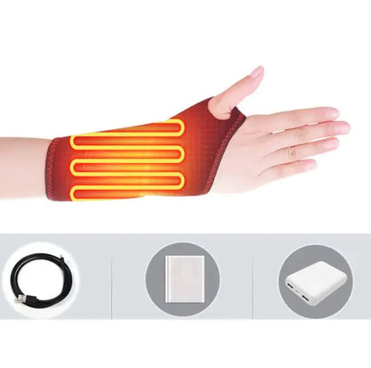 Sports Electric Heated Bracers Wearable on Wrist