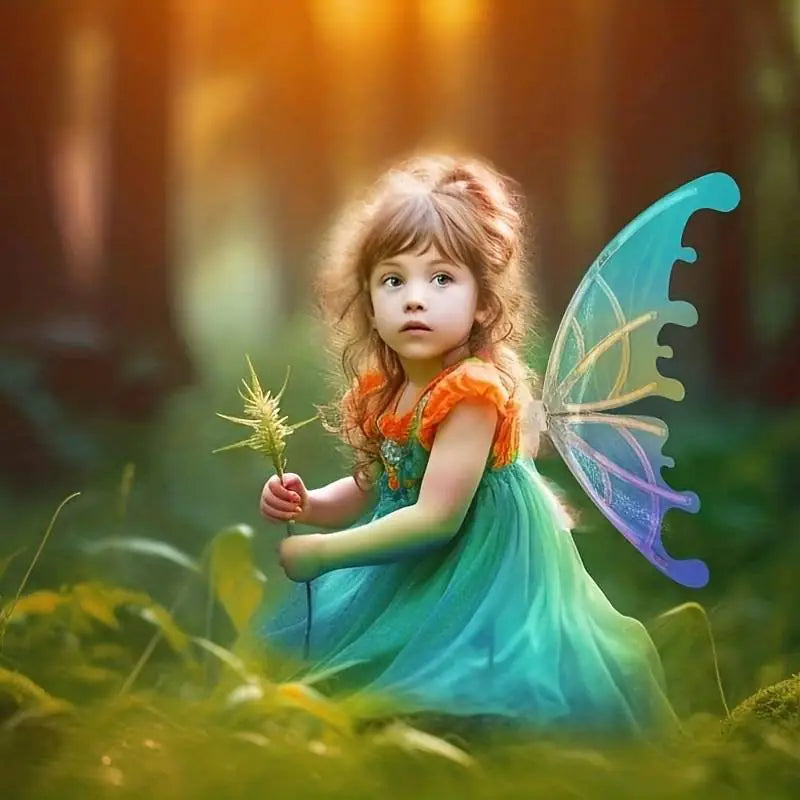 Asas de Borboleta Elétricas com Música e Luzes! WEM Support (www.WEM.support)