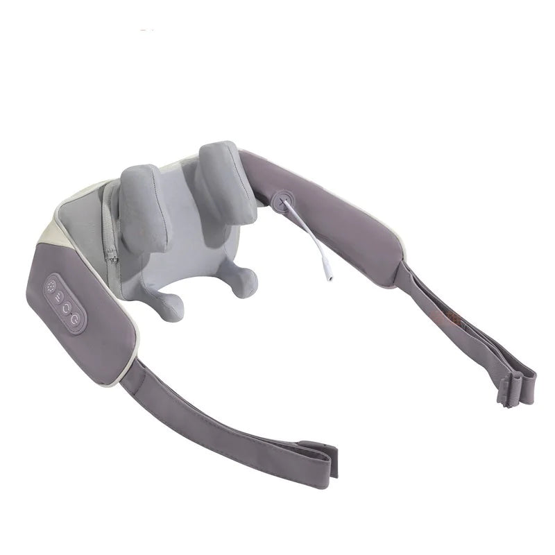 Neck Massager Dredge Kneading Hot Compress Multifunctional WEM Support (www.WEM.support)