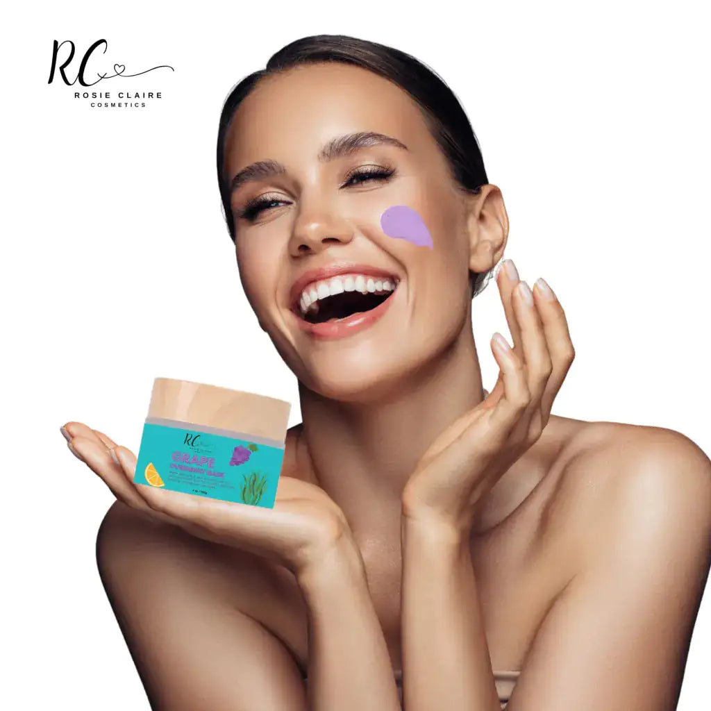 Overnight Hydrating Antioxidant Vitamin C Hyaluronic Acid Sleeping Facial Mask Large 4oz Size WEM Support (www.WEM.support)