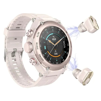 Smart Watch with Earbuds WEM Support (www.WEM.support)