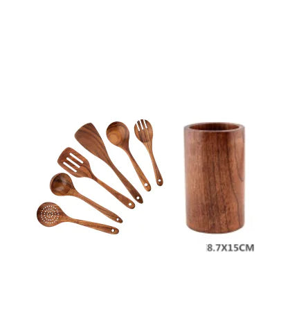 Culinary Essentials Wooden Spatulas WEM Support (www.WEM.support)