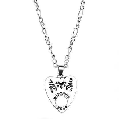 Ouija Pendant Chain Necklace WEM Support (www.WEM.support)
