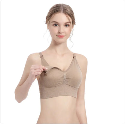 Front-Opening Wireless Nursing Bra WEM Support (www.WEM.support)