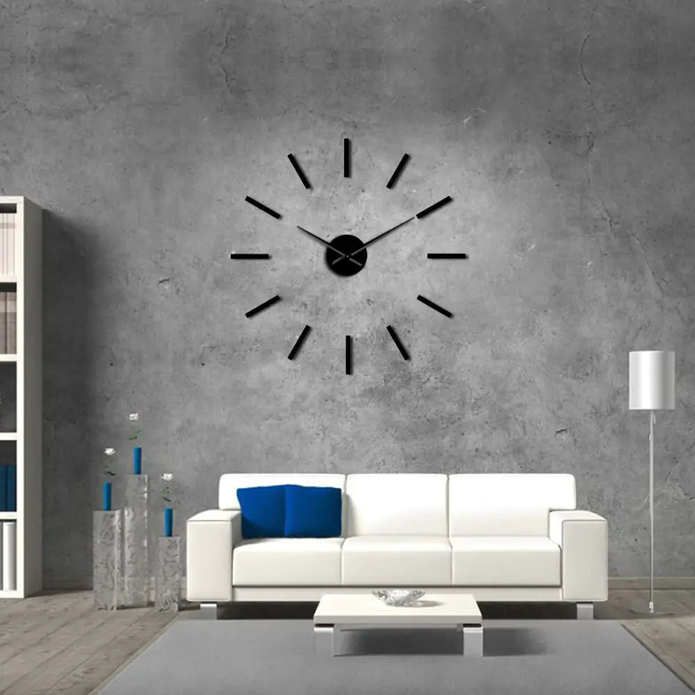 Minimalistic DIY Wall Clock WEM Support (www.WEM.support)