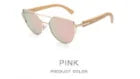Bamboo Cat Eye Sunglasses WEM Support (www.WEM.support)