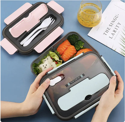 Microwaveable Plastic Bento Box WEM Support (www.WEM.support)