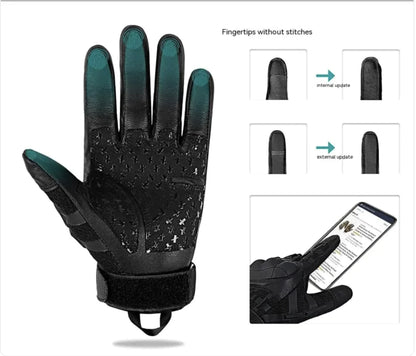 Outdoor Full Finger Anti-Skid Gloves with Touchscreen