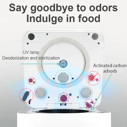 BEECO Electric Kitchen Composter 3.3L With Auto Cleaning WEM Support (www.WEM.support)