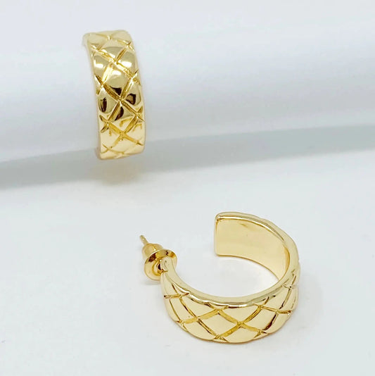 Coco Quilted Hoops WEM Support (www.WEM.support)