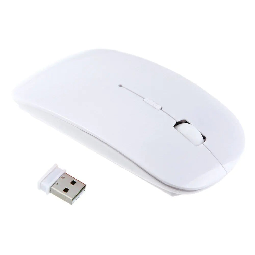 2.4GHz USB Wireless Optical Mouse Mice For Apple Mac Macbook Pro Air PC WEM Support (www.WEM.support)